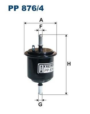 Fuel Filter (PP 876/4)