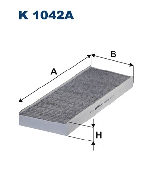 Filter, cabin air (K 1042A)