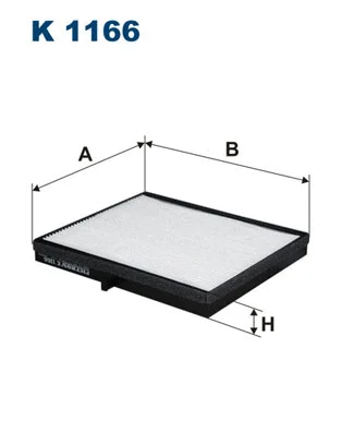 Filter, cabin air (K 1166)