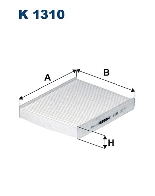 Filter, cabin air (K 1310)