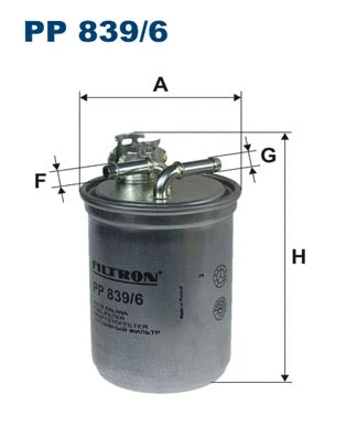 Fuel Filter (PP 839/6)