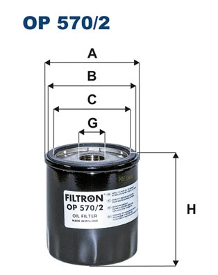Oil Filter (OP 570/2)