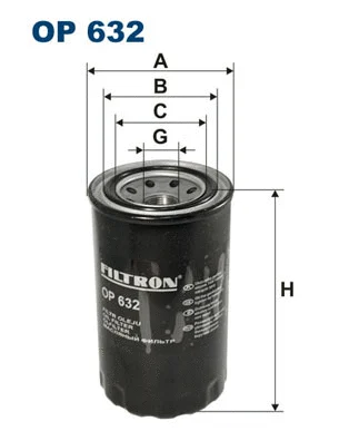 Oil Filter (OP 632)