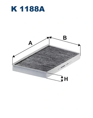 Filter, cabin air (K 1188A)