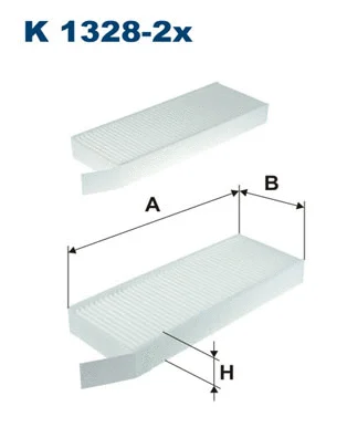 Filter, cabin air (K 1328-2x)