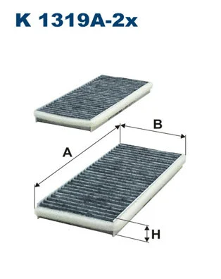 Filter, cabin air (K 1319A-2x)