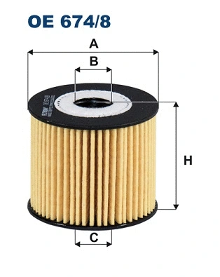 Oil Filter (OE 674/8)