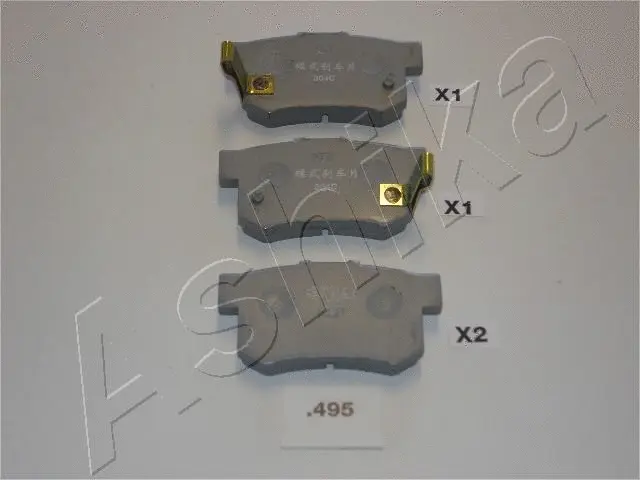 Brake Pad Set, disc brake (51-04-495)