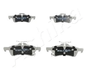 Brake Pad Set, disc brake (51-02-225)