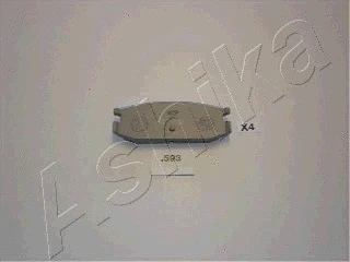 Brake Pad Set, disc brake (51-05-593)