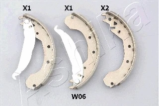 Brake Shoe Set (55-0W-W06)
