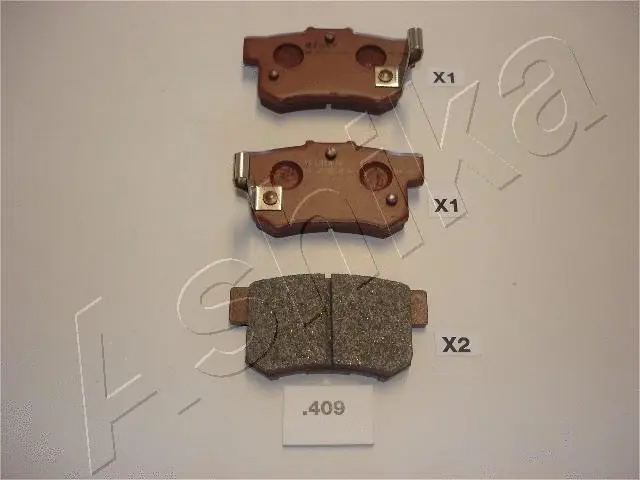 Brake Pad Set, disc brake (51-04-409)