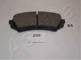 Brake Pad Set, disc brake (51-02-259)
