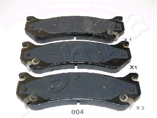 Brake Pad Set, disc brake (51-00-004)
