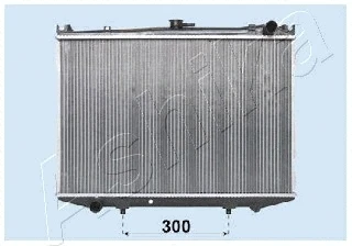 Radiator, engine cooling (RDA213045)