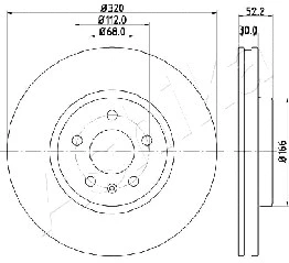 Brake Disc (60-00-0917)