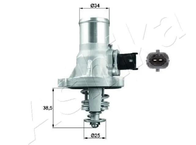 Thermostat, coolant