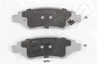 Brake Pad Set, disc brake (51-00-007)
