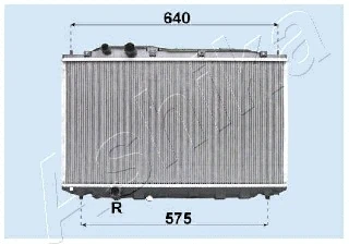 Radiator, engine cooling (RDA193022)