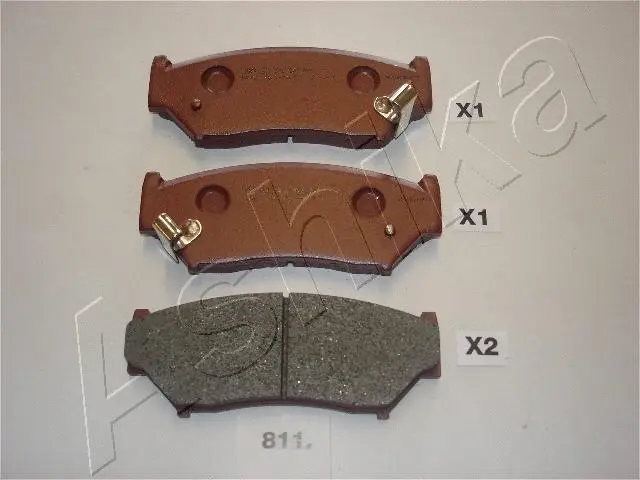 Brake Pad Set, disc brake (50-08-811)
