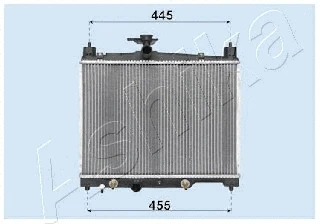 Radiator, engine cooling (RDA153014)