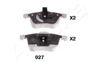 Brake Pad Set, disc brake (50-00-027)