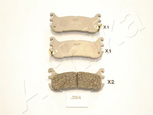 Brake Pad Set, disc brake (51-03-384)
