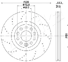 Brake Disc (60-00-0913)