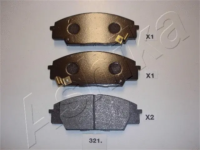 Brake Pad Set, disc brake (50-03-321)