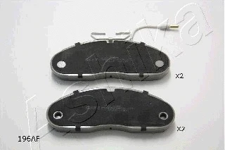 Brake Pad Set, disc brake (50-01-196)