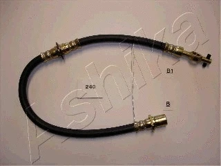 Holding Bracket, brake hose (69-02-240)