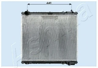 Radiator, engine cooling (RDA142007)