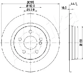Brake Disc (61-00-0503)