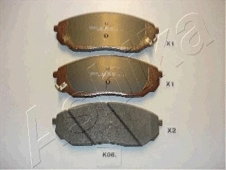 Brake Pad Set, disc brake (50-K0-008)