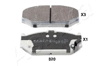 Brake Pad Set, disc brake (50-08-820)