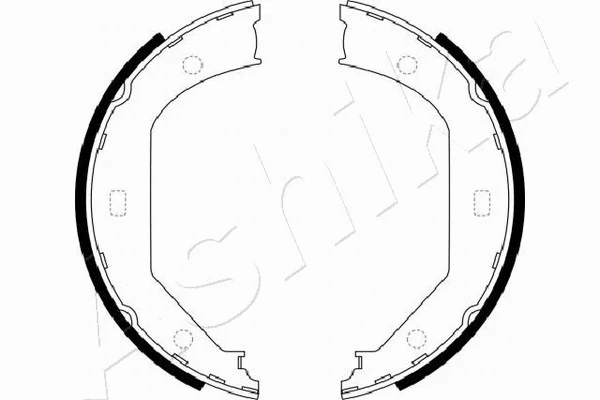 Brake Shoe Set, parking brake (55-00-0102)