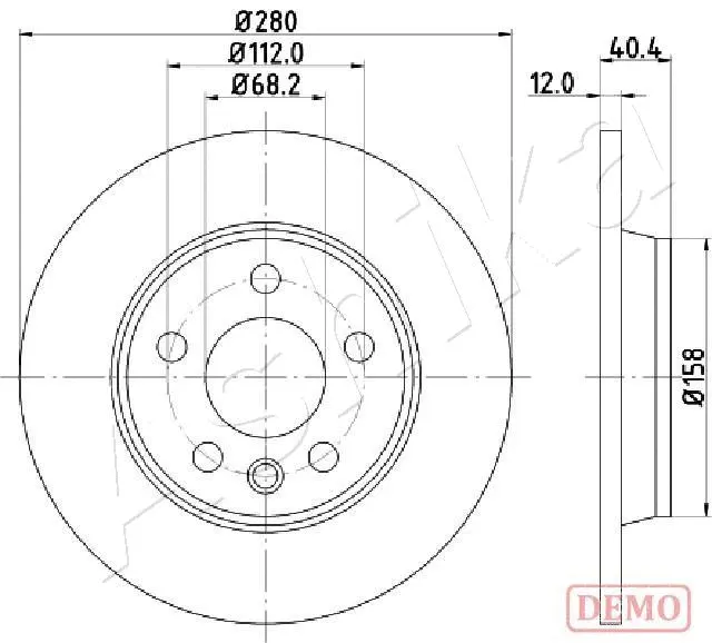 Brake Disc (61-00-0926C)