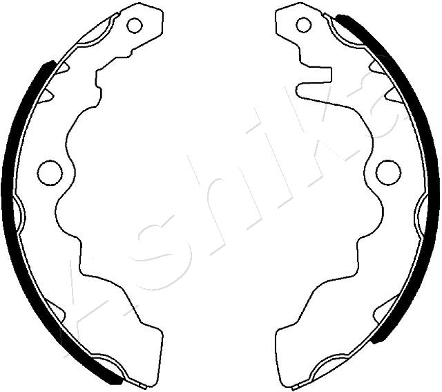 Brake Shoe Set (55-00-025)