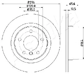 Brake Disc (61-00-0102)