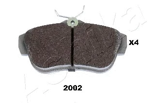 Brake Pad Set, disc brake (51-02-2002)
