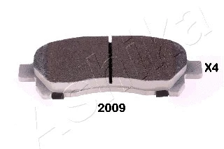 Brake Pad Set, disc brake (50-02-2009)