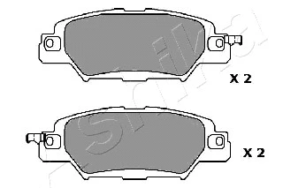 Brake Pad Set, disc brake (51-03-318)