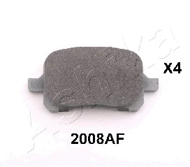 Brake Pad Set, disc brake (50-02-2008)