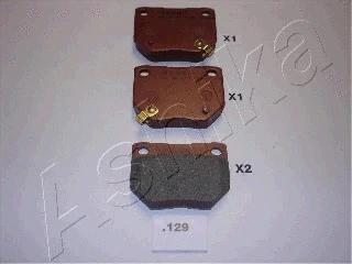 Brake Pad Set, disc brake (51-01-129)