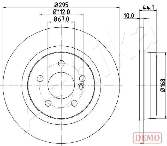 Brake Disc (61-00-0503C)