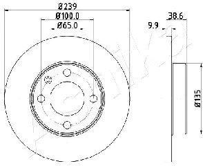 Brake Disc (60-00-0937)