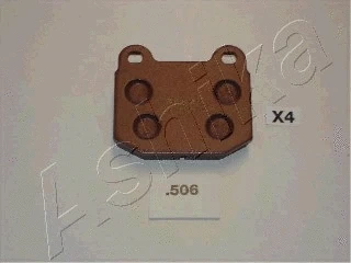 Brake Pad Set, disc brake (51-05-506)