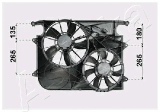 Fan, engine cooling (VNT312011)
