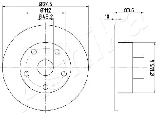 Brake Disc (61-00-0906)