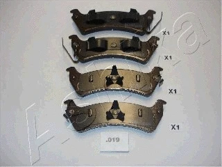 Brake Pad Set, disc brake (51-00-019)